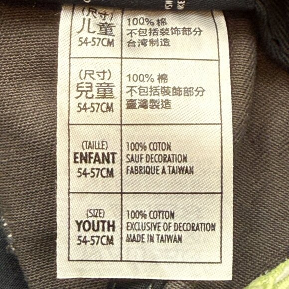 Disney Haunted Mansion Welcome Foolish Mortals Gargoyle Adj Youth Cap Gray (B) - Picture 11 of 12